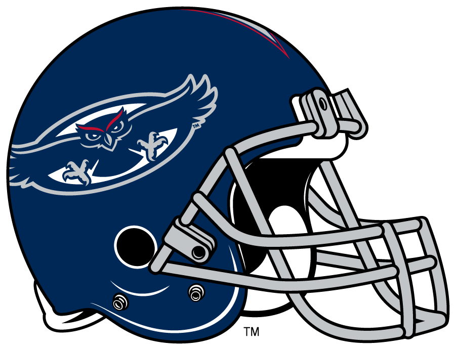 Florida Atlantic Owls 2014-2017 Helmet Logo v2 diy iron on heat transfer
